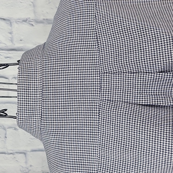 ALEXANDER JULIAN COLOURS Blue and White Checkered Button Down‎ Men's Shirt Large - Picture 6 of 9